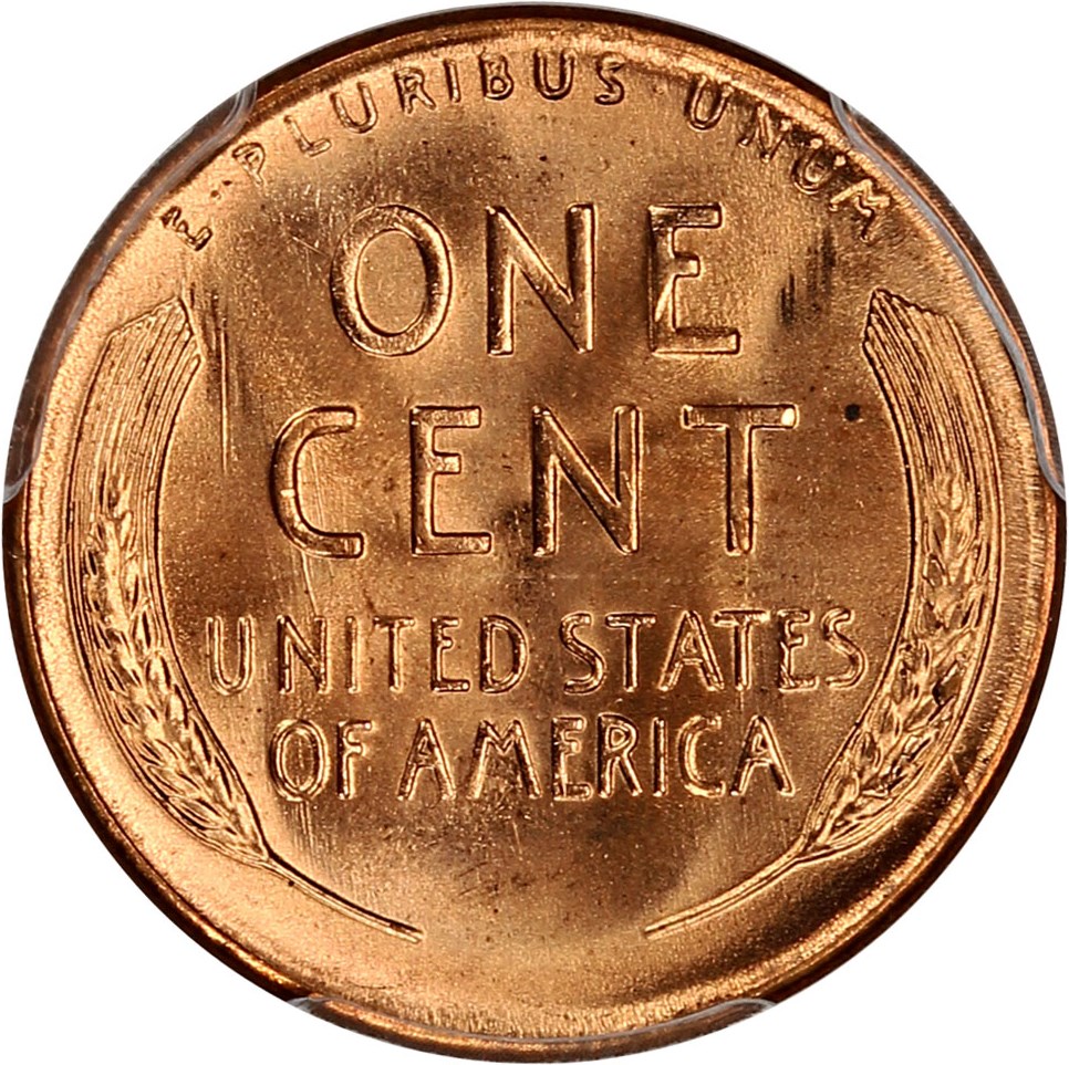 1955-S 1c MS RD MS63 RD CAC thumbnail 4