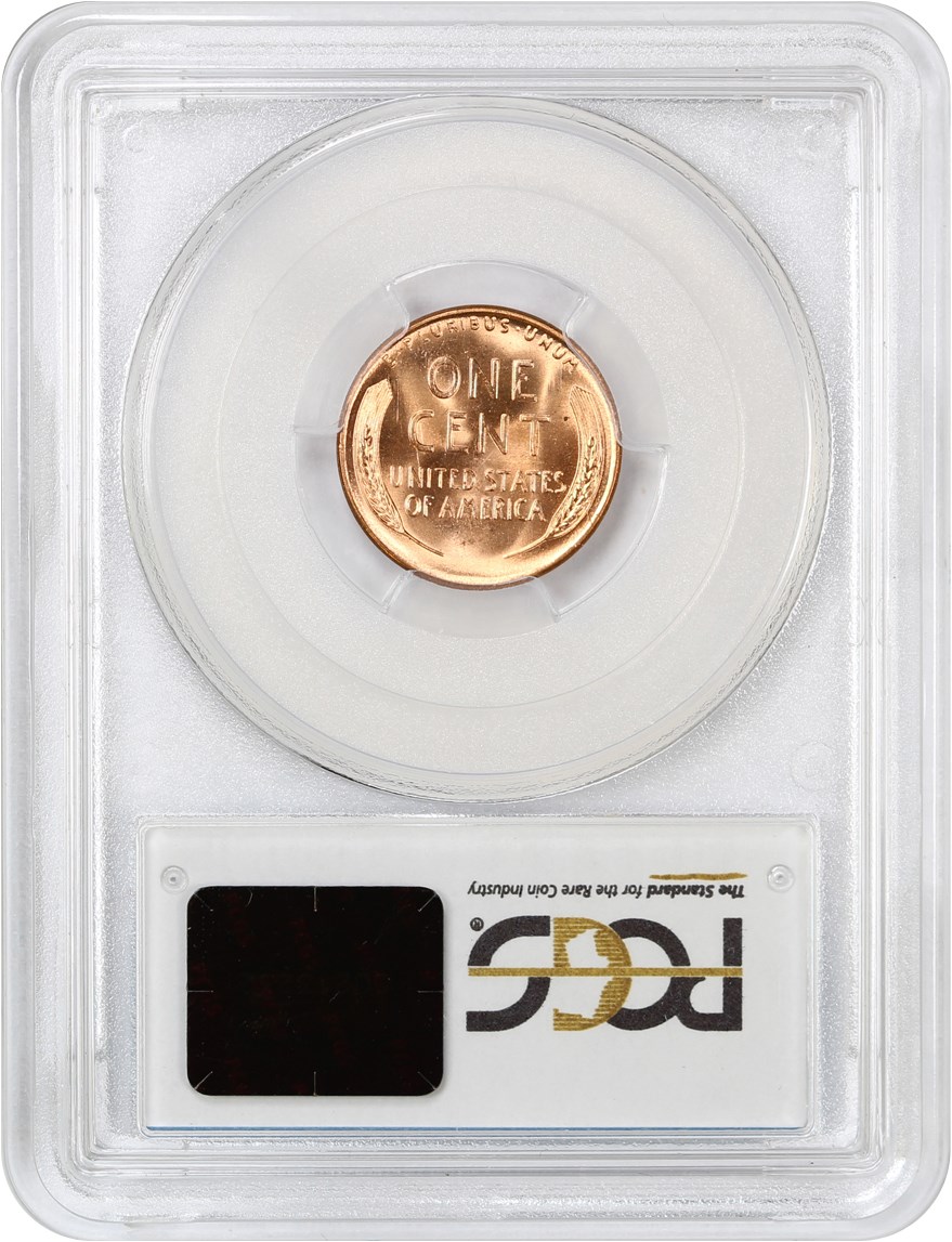 1955-S 1c MS RD MS63 RD CAC thumbnail 6