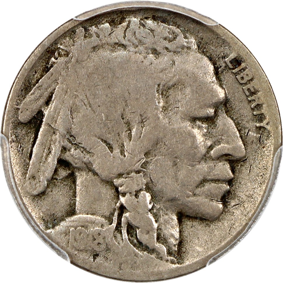 1918-D 5c PCGS VG-08