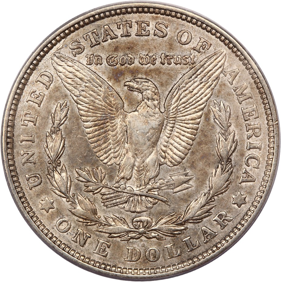 1921-D $1  Wing Dot, VAM-3A VF35 thumbnail 2
