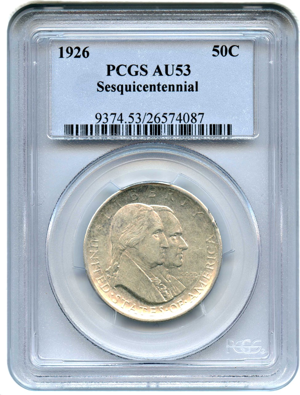 1926 50c Sesquicentennial VF20 thumbnail 21