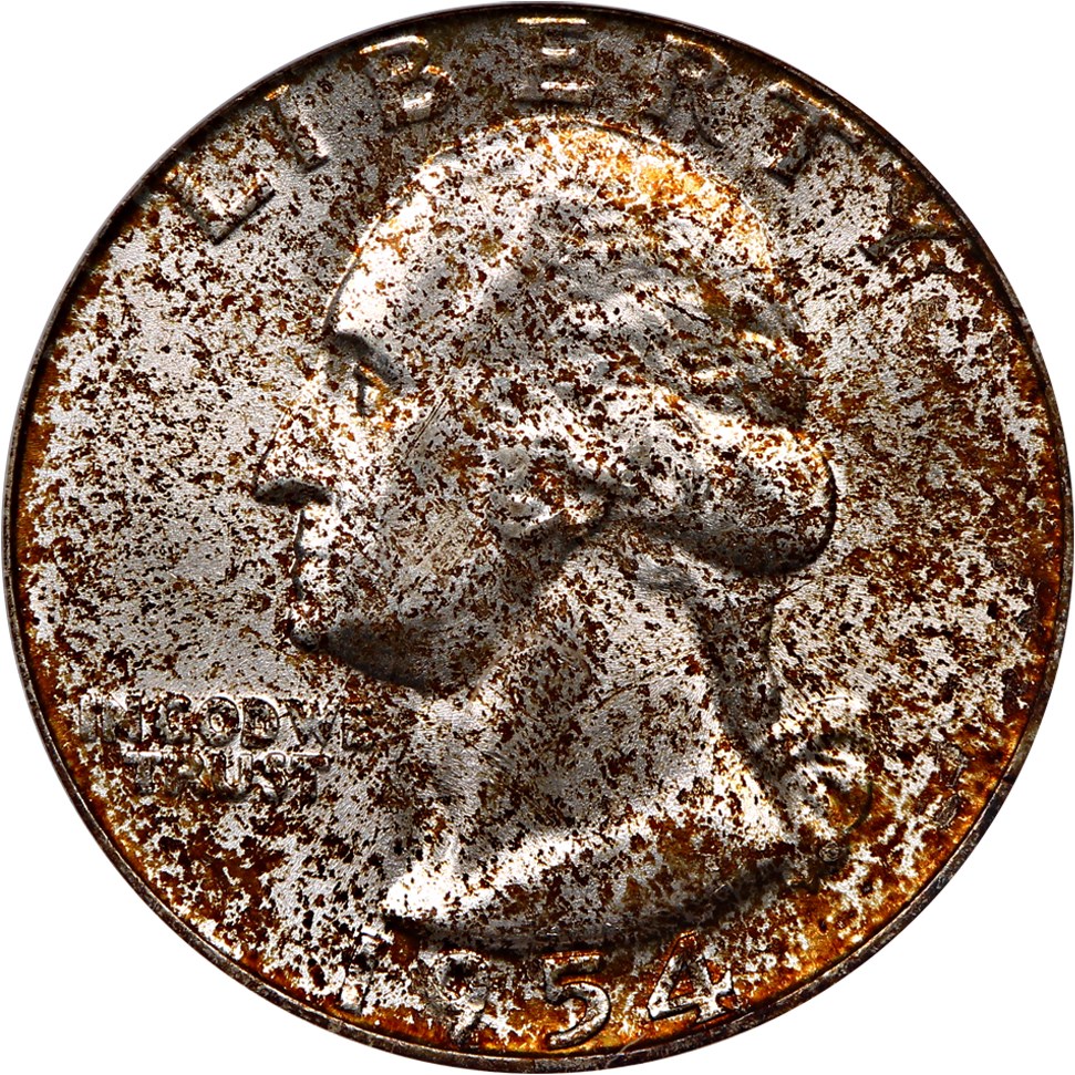 1954-D 25c PCGS MS65