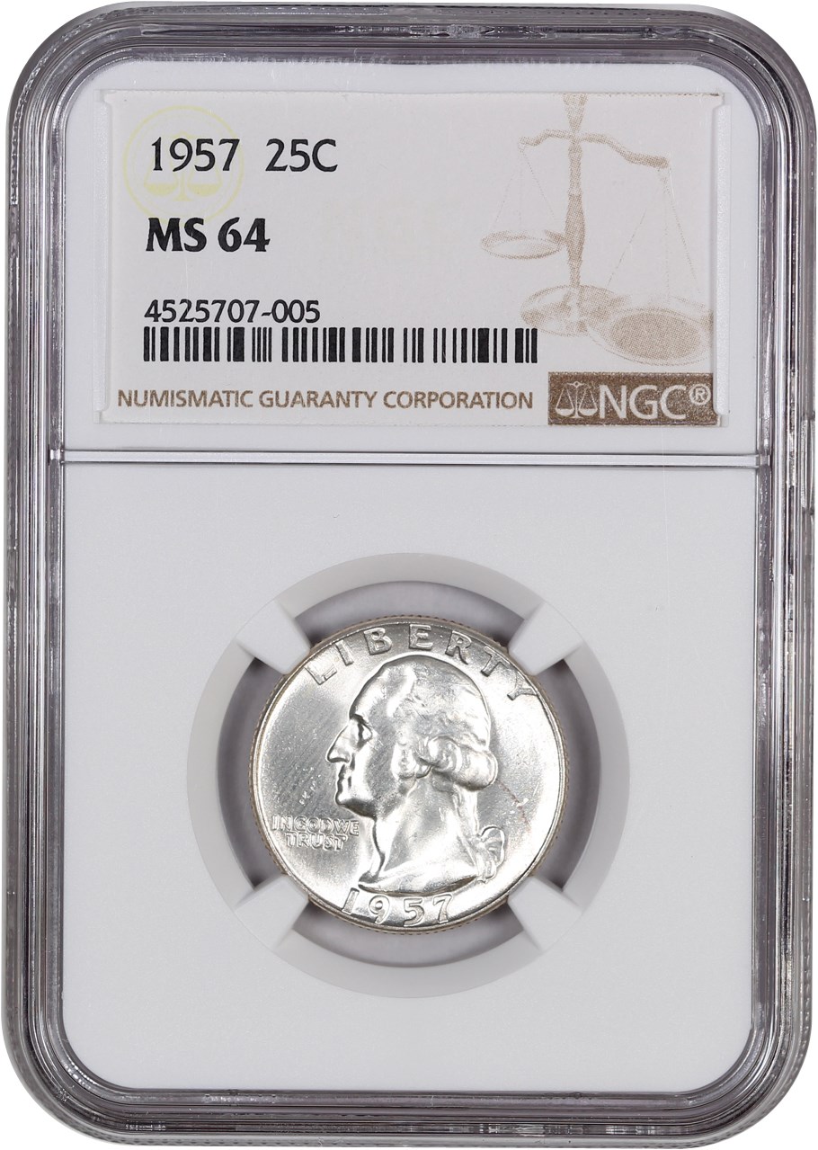 1957 25c XF40 thumbnail 8