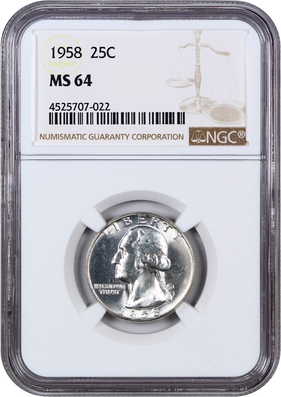 1958 25c G6 thumbnail 25