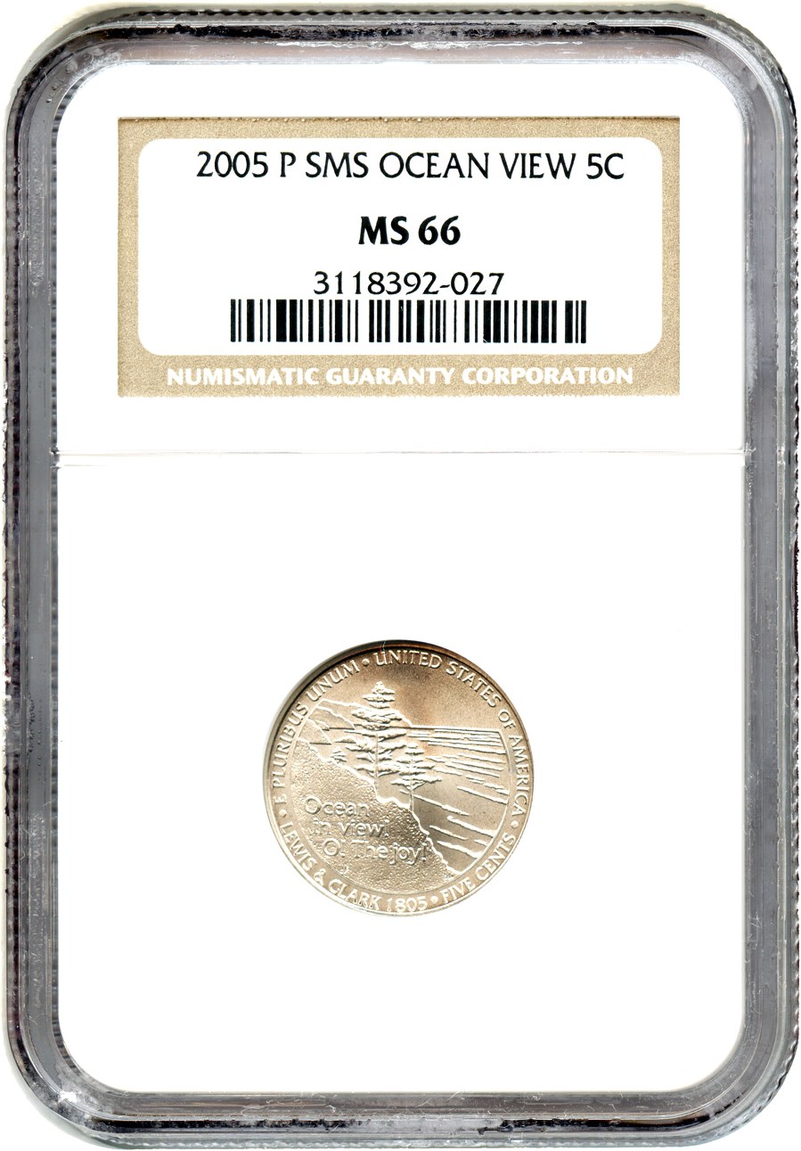 image for: 2005-P Western Waters 5c NGC MS66