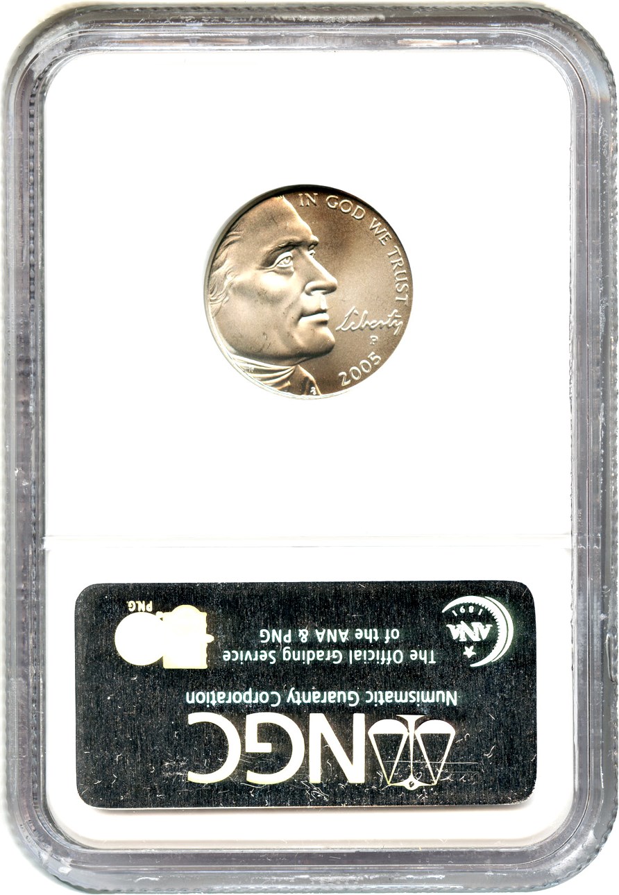 image for: 2005-P Western Waters 5c NGC MS66