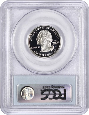 image for: 1999-S Connecticut 25c PCGS Proof 70 DCAM (Silver)
