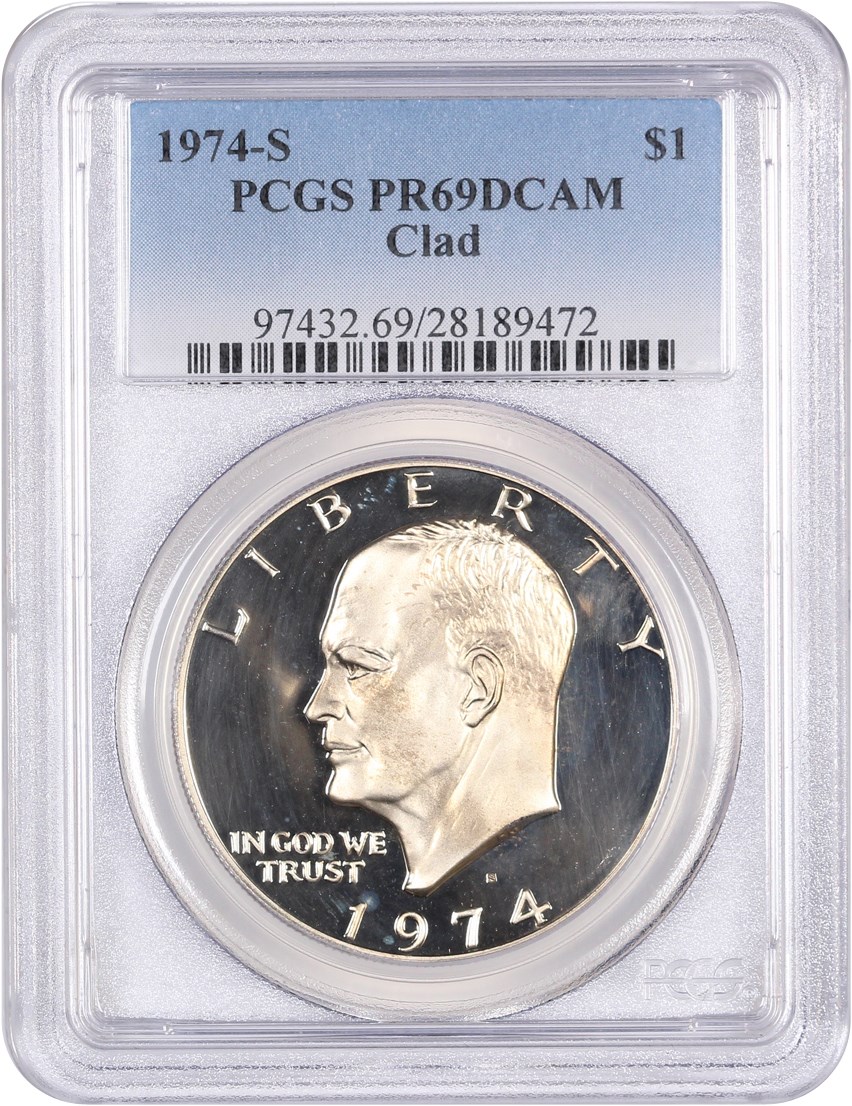1974-S $1  Clad PR DCAM OGP thumbnail 23