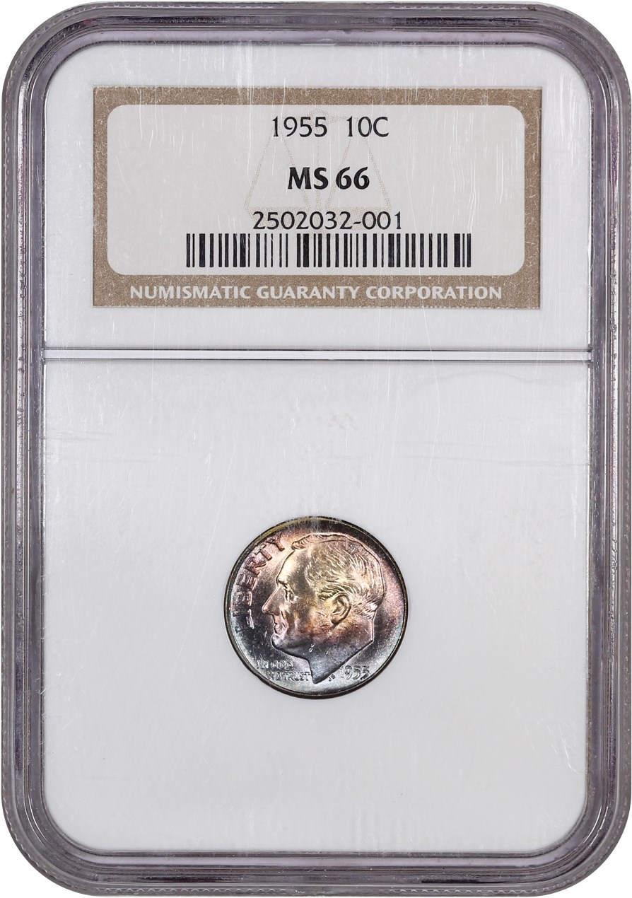 1955 10c AU58 thumbnail 11