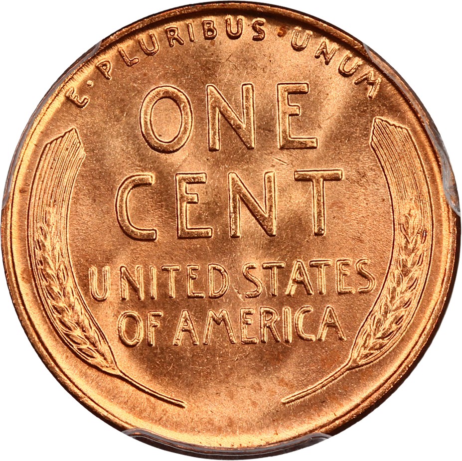 1939-D 1c MS RD MS63 RD CAC thumbnail 2