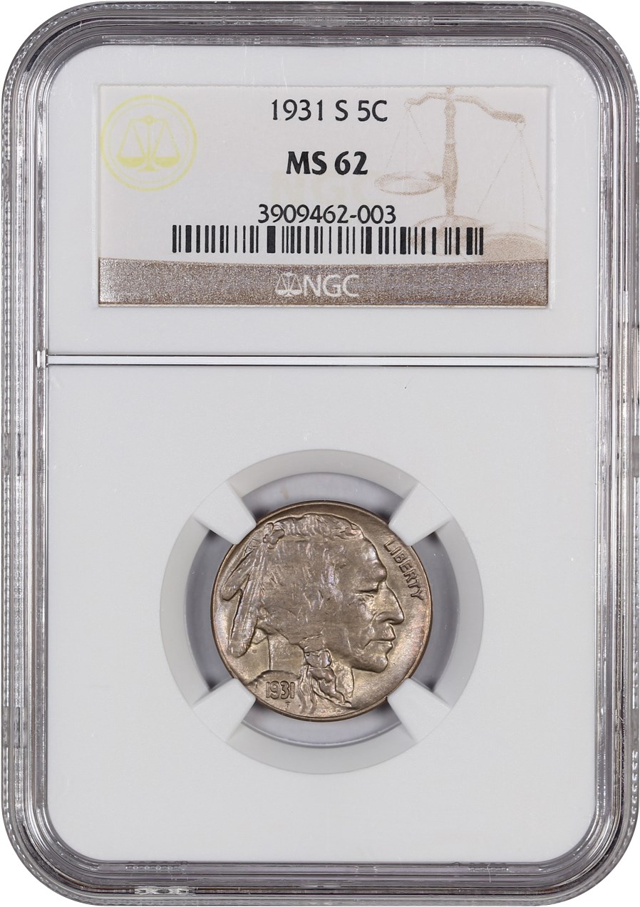 1931-S 5c MS60 thumbnail 9