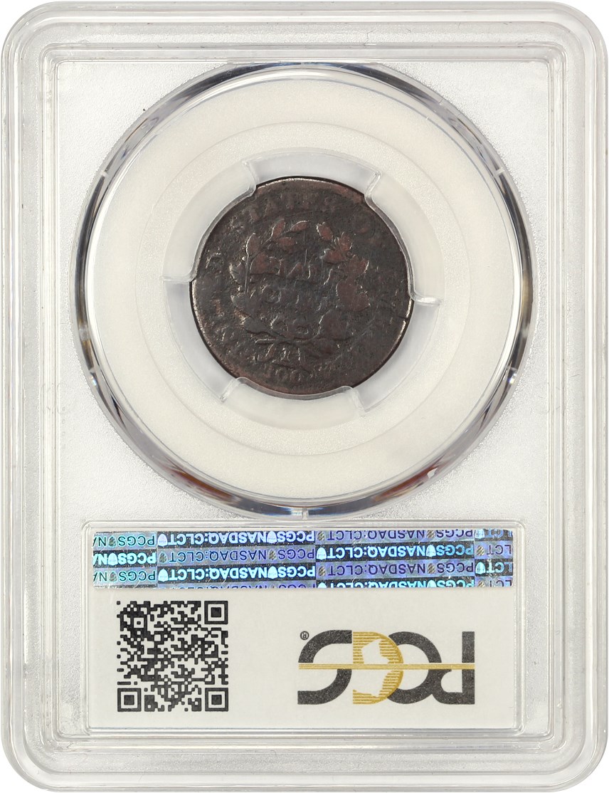 1804 1/2c Crosslet 4, Stems MS BN AG3 BN CAC thumbnail 4