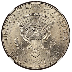 image for: Mint Errors: 2009-P & 2009-D 50c NGC MS64 (Obverse Struck Thru)
