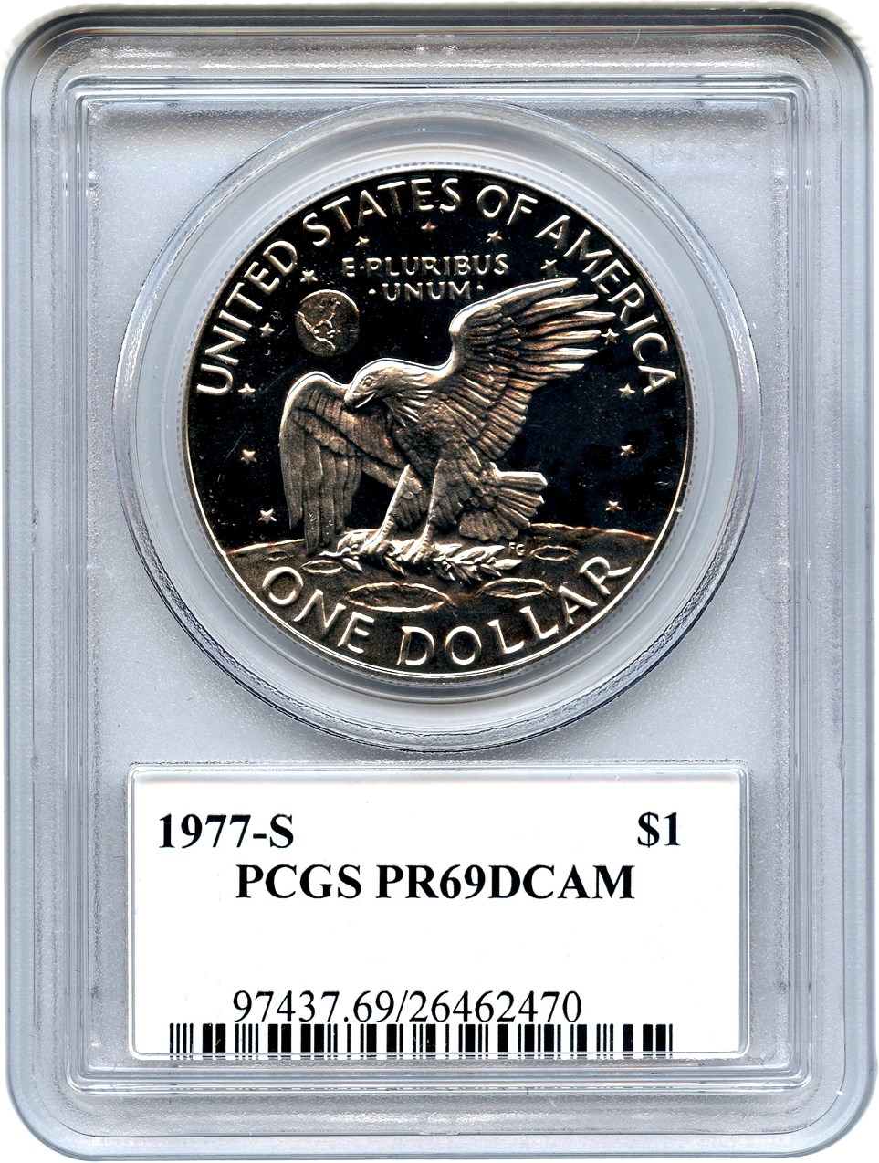 1977-S $1  Clad PR DCAM PR69 DCAM thumbnail 8