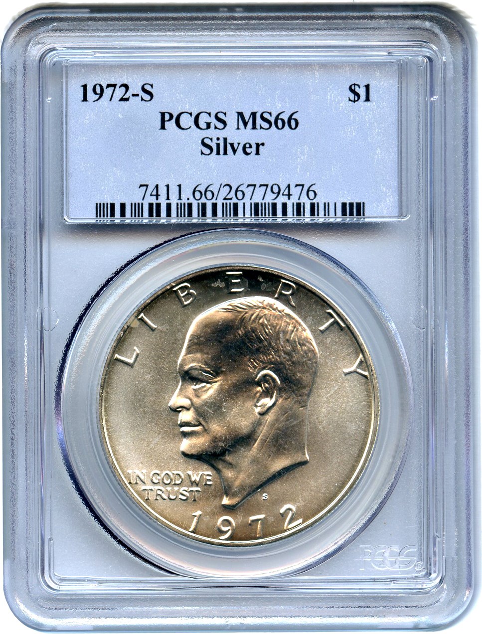1972-S $1  Silver MS66 thumbnail 15