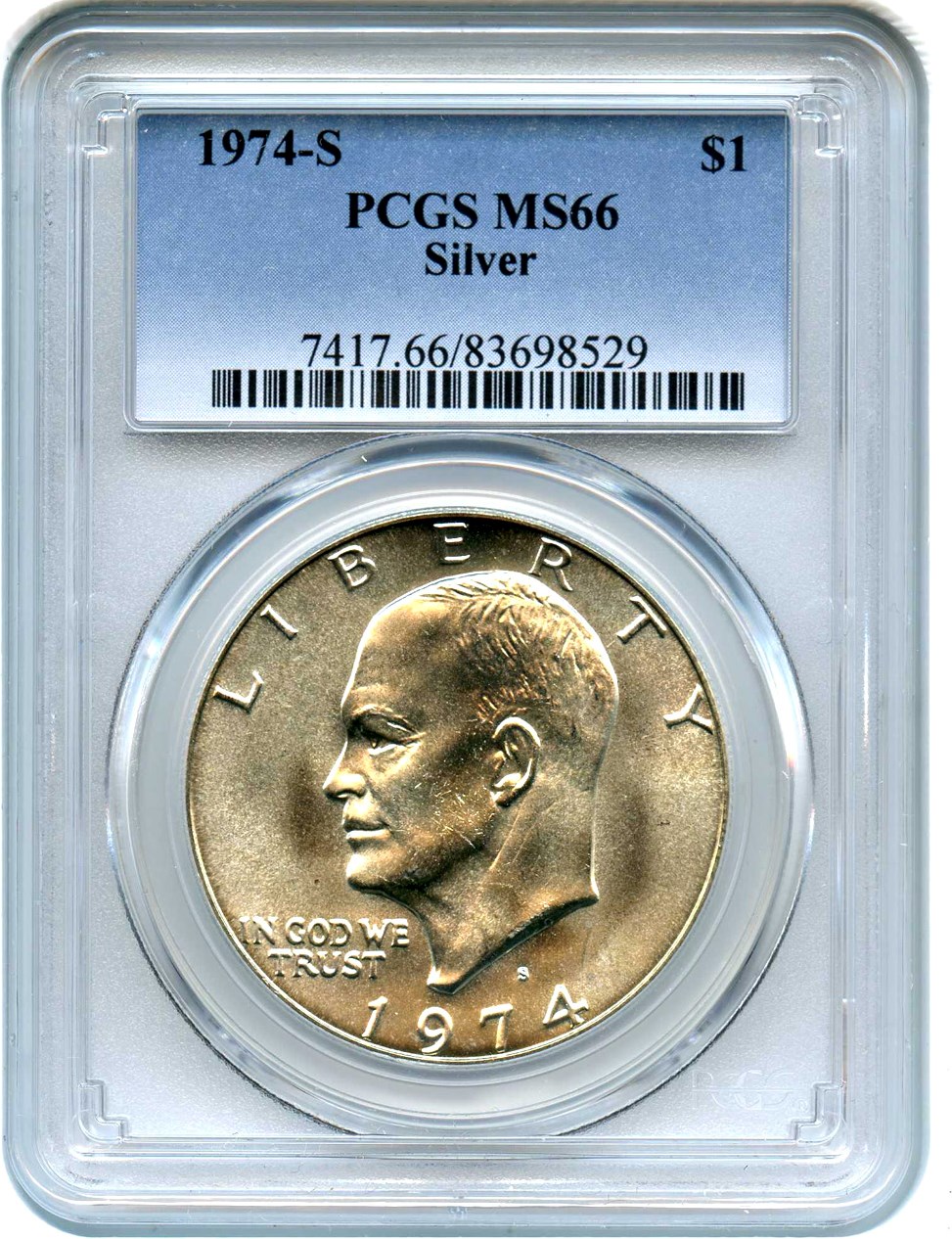 1974-S $1  Silver MS61 thumbnail 22