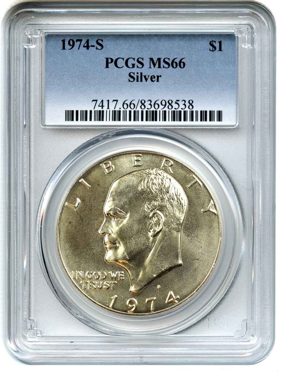 1974-S $1  Silver MS61 thumbnail 10