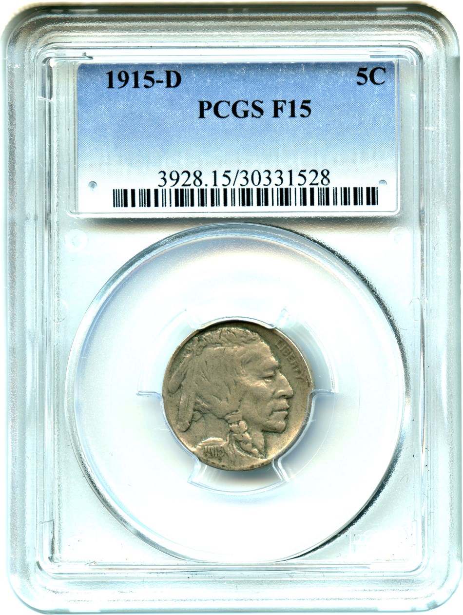 1915-D 5c G6 CAC thumbnail 5