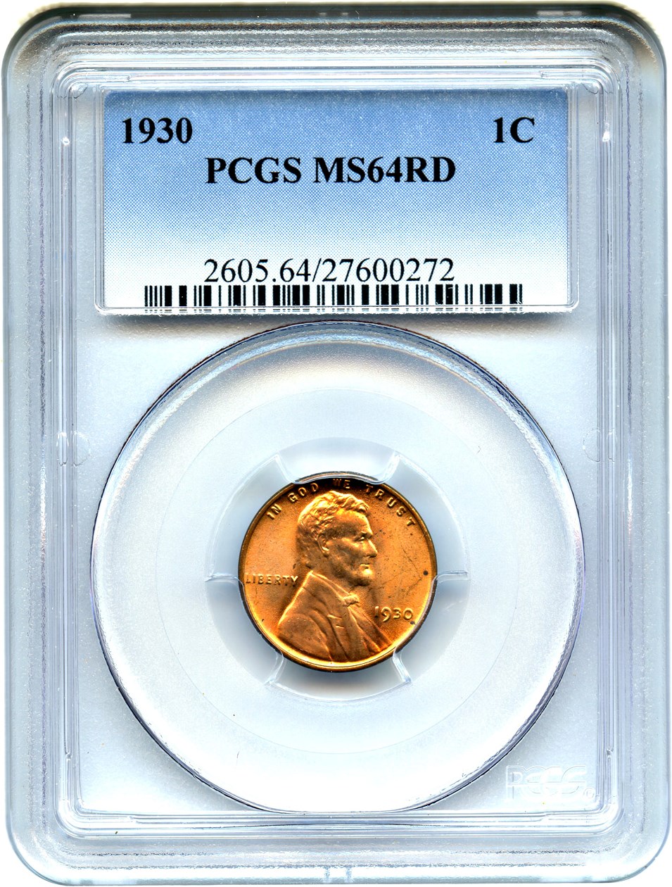 1930 1c MS RD MS64 RD CAC thumbnail 11
