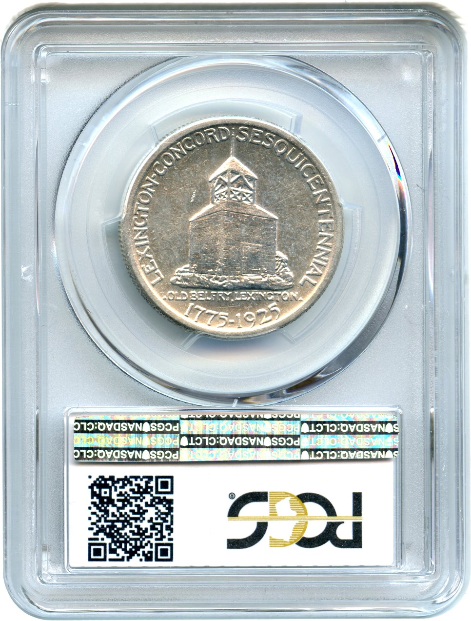 1925 50c Lexington-Concord VF30 CAC thumbnail 16