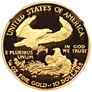 image for: 1995-W American Gold Eagle Set NGC Proof 70 UCAM (4 Coins $5 $10 $25 $50)