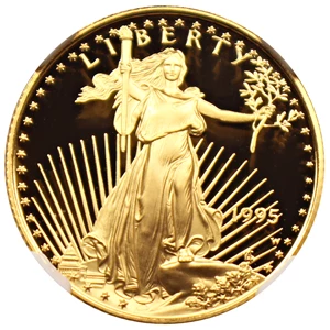 image for: 1995-W American Gold Eagle Set NGC Proof 70 UCAM (4 Coins $5 $10 $25 $50)
