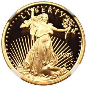 image for: 1995-W American Gold Eagle Set NGC Proof 70 UCAM (4 Coins $5 $10 $25 $50)