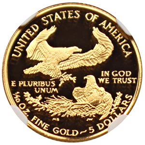 image for: 1995-W American Gold Eagle Set NGC Proof 70 UCAM (4 Coins $5 $10 $25 $50)