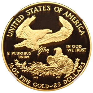 image for: 1995-W American Gold Eagle Set NGC Proof 70 UCAM (4 Coins $5 $10 $25 $50)
