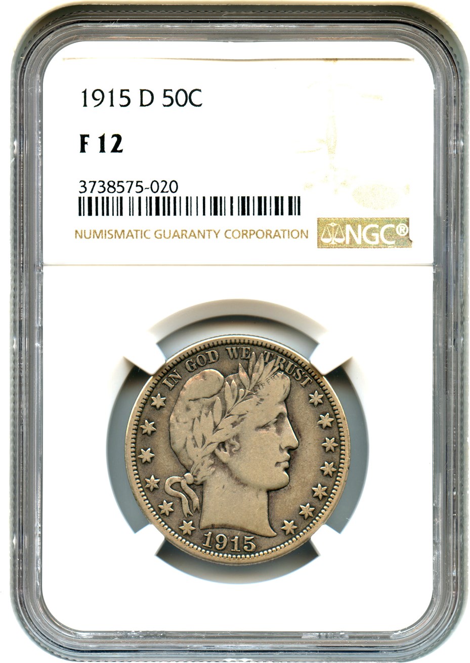 1915-D 50c VG8 thumbnail 7