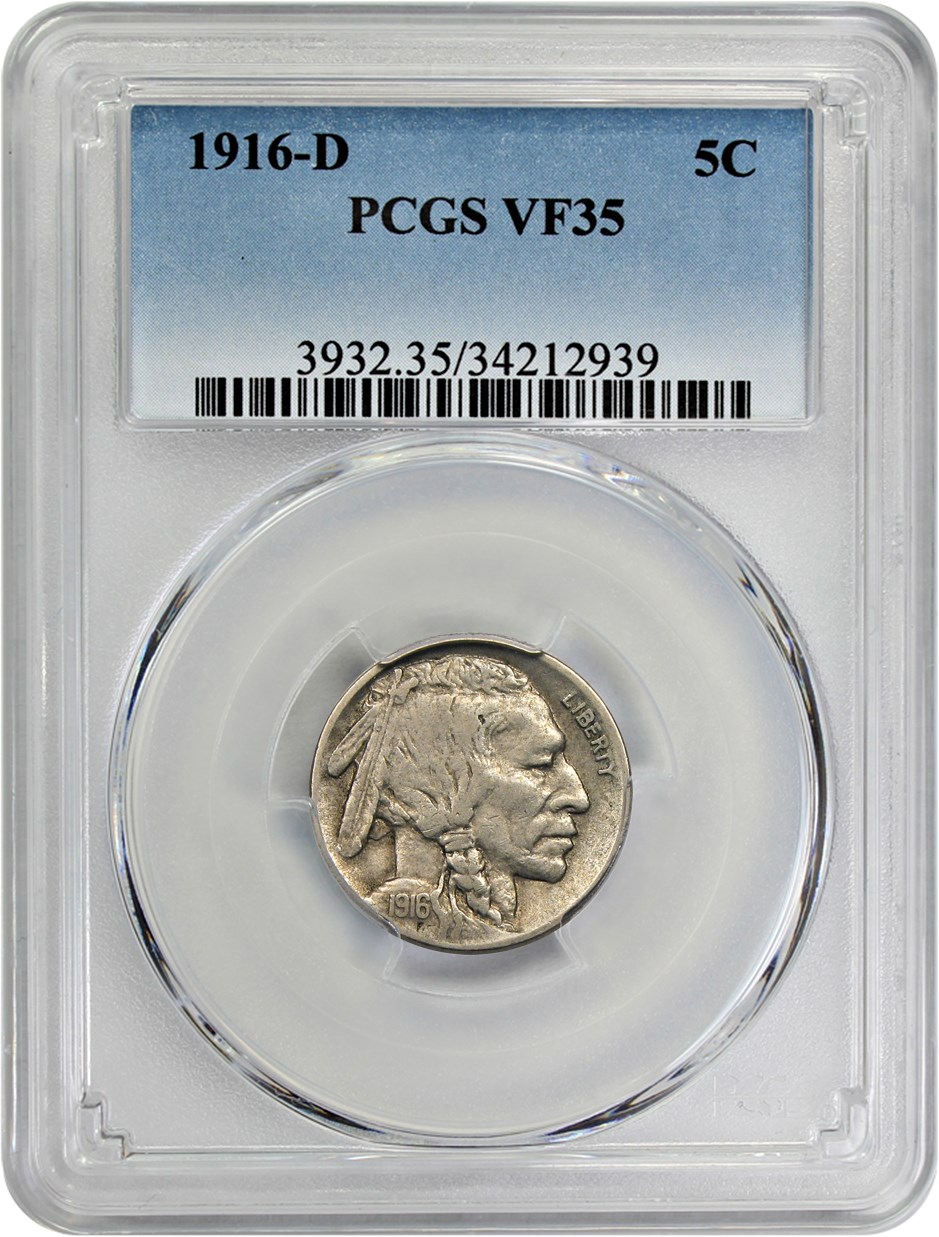 1916-D 5c VG10 CAC thumbnail 21