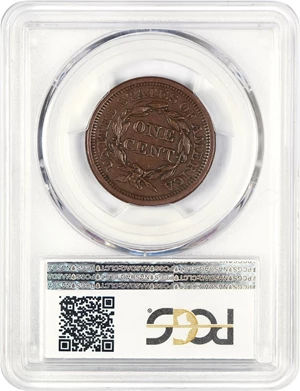 image for: 1856 1c PCGS XF45 (Upright 5)