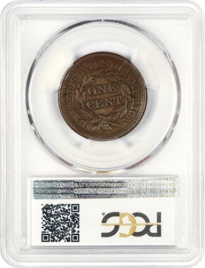 image for: 1856 1c PCGS XF45 (Upright 5)