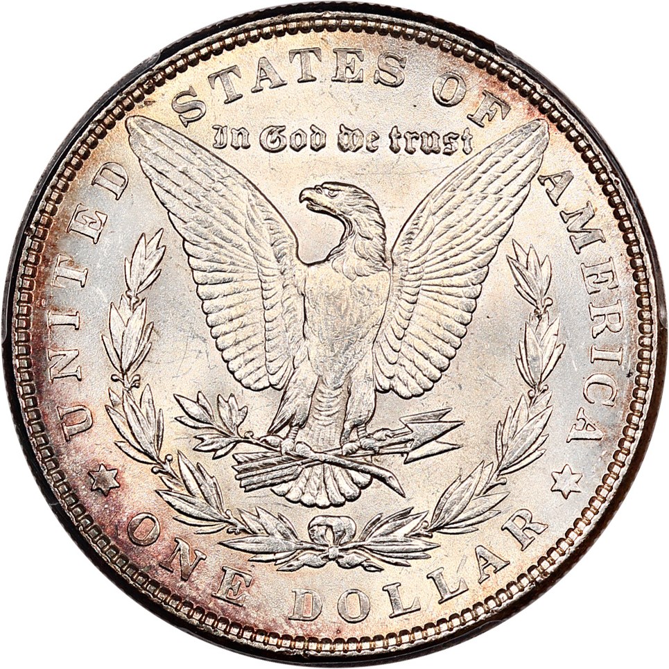 1886 $1  Misplaced Date, 8 Below M, VAM-21 MS63 thumbnail 10