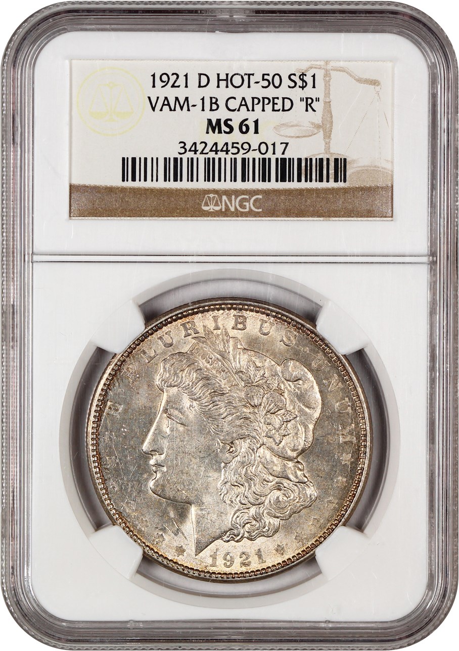 1921-D $1  Capped R, VAM-1B XF40 thumbnail 17