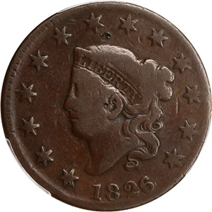 image for: 1826/5 1c PCGS VG-08