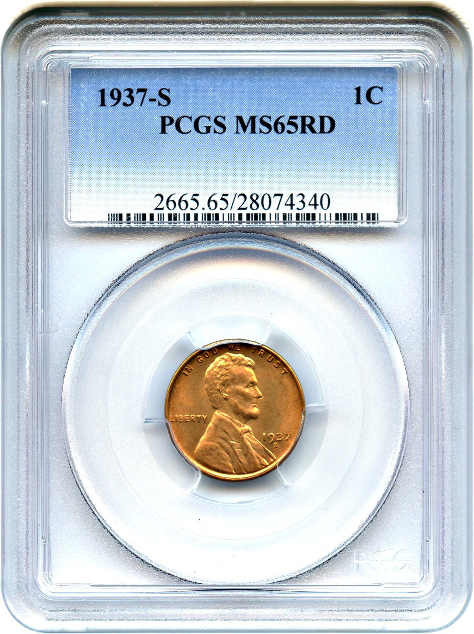 1937-S 1c MS RD MS64 RD thumbnail 19