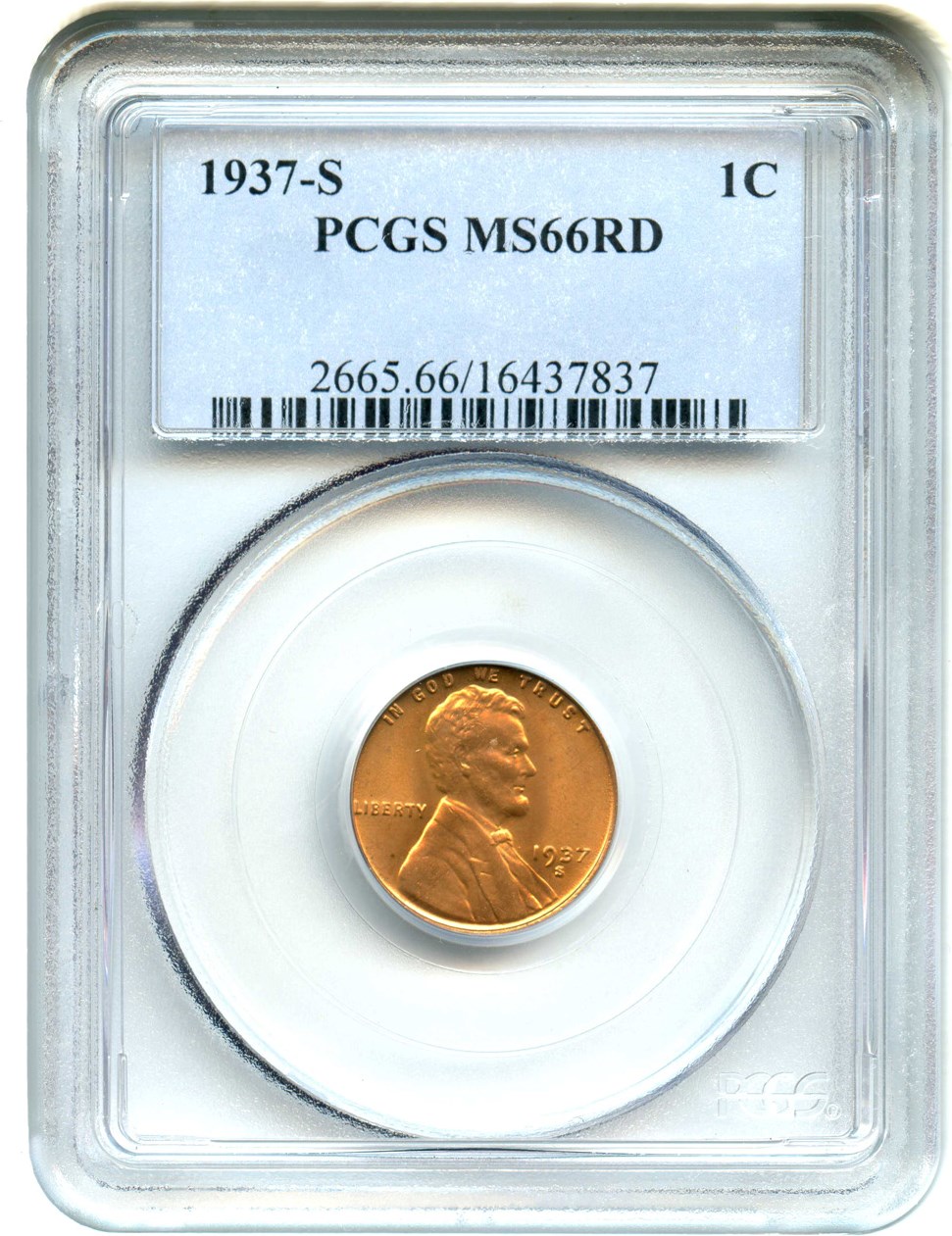 1937-S 1c MS RD MS66 RD CAC thumbnail 23