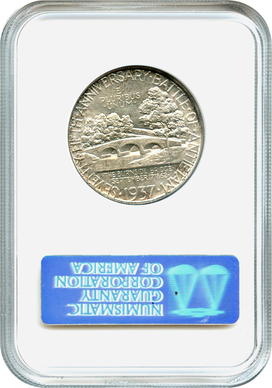 1937 50c Antietam AU55 thumbnail 4