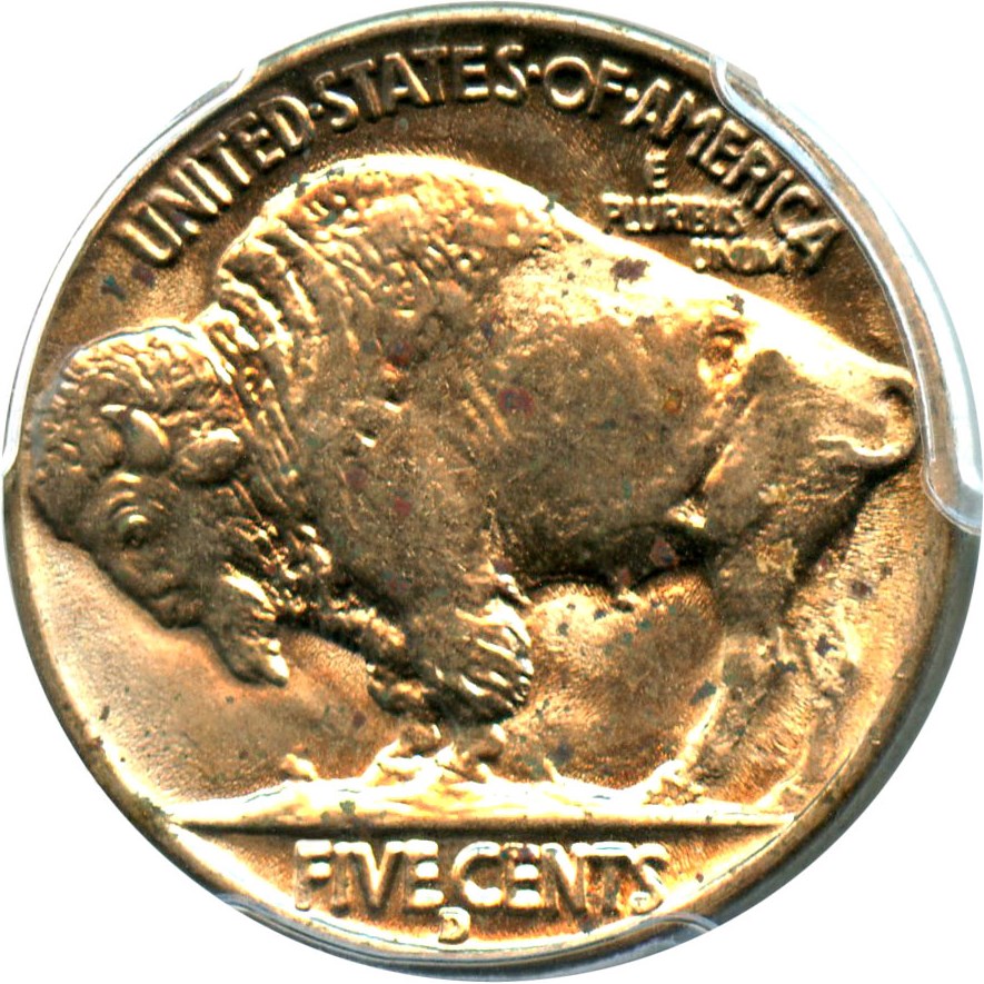1938-D 5c Buffalo VG10 thumbnail 2