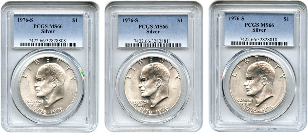 1976-S $1  Silver MS66 CAC thumbnail 15