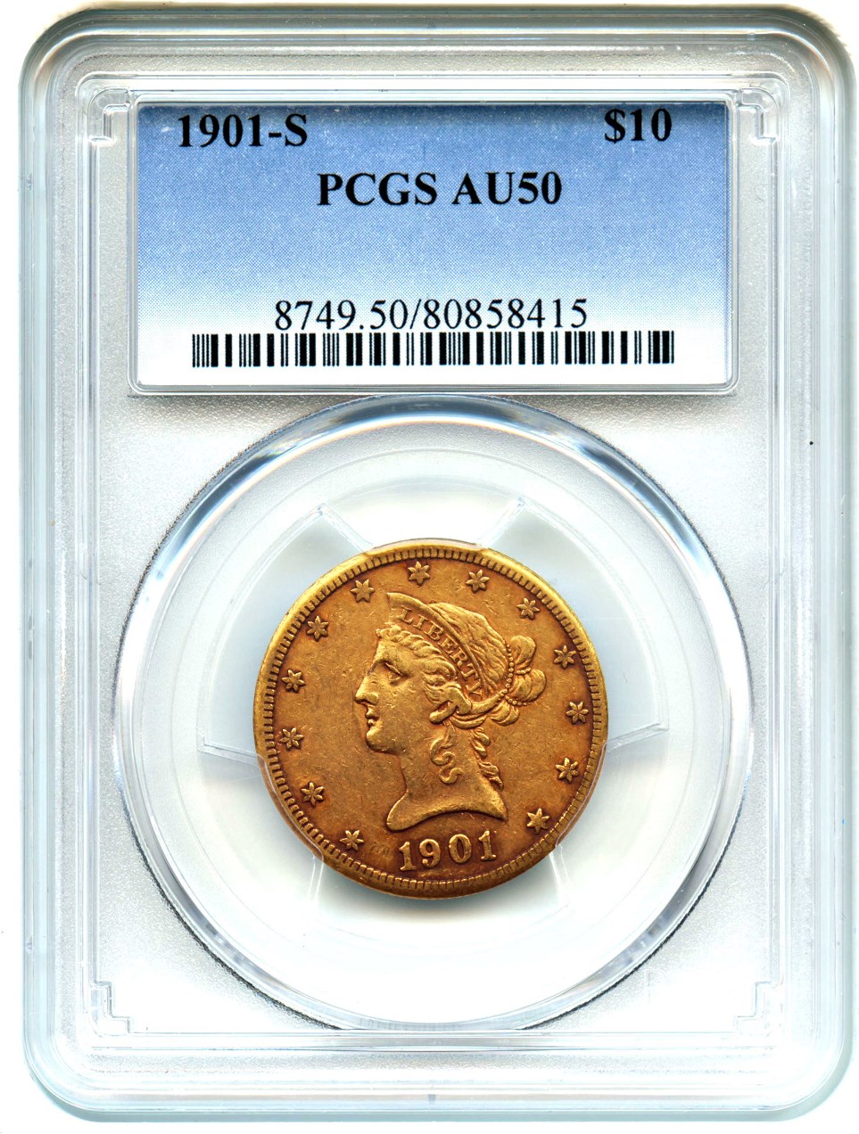 1901-S $10 VG10 thumbnail 11