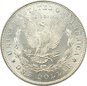 image for: 1878 7TF $1 PCGS MS63 (Reverse of 1878 VAM-30 Extra Talons)