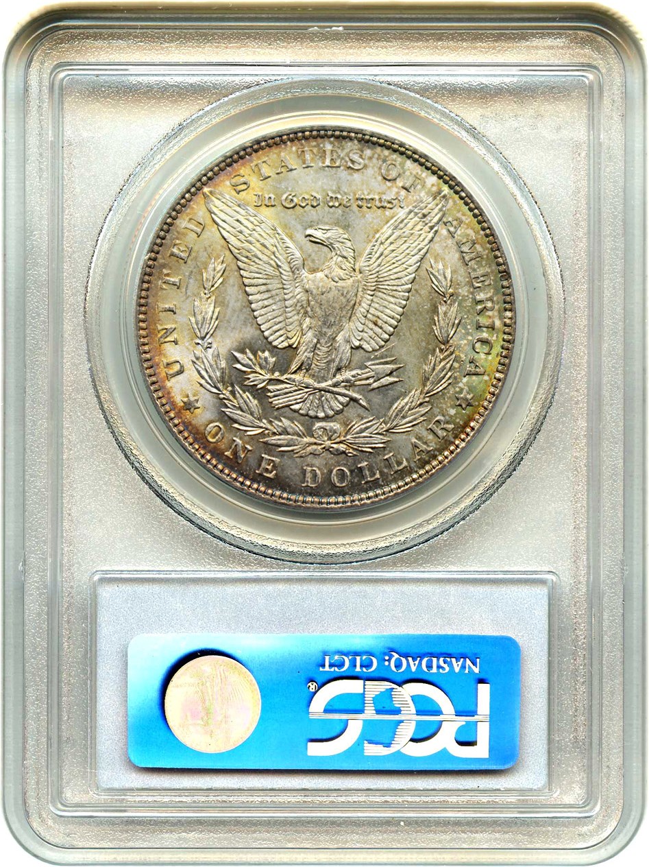 image for: Hot 50 VAM: 1896 $1 PCGS MS64 (VAM-20  Bar 6)