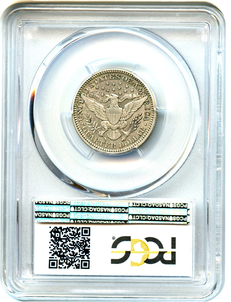 1914 25c VF20 CAC thumbnail 4