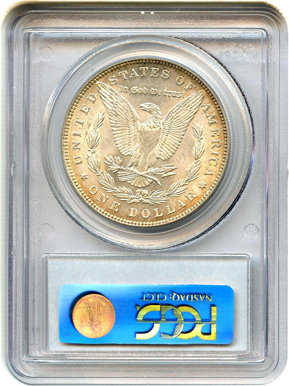 1886 $1  Misplaced Date, 8 Below M, VAM-21 MS64 thumbnail 11