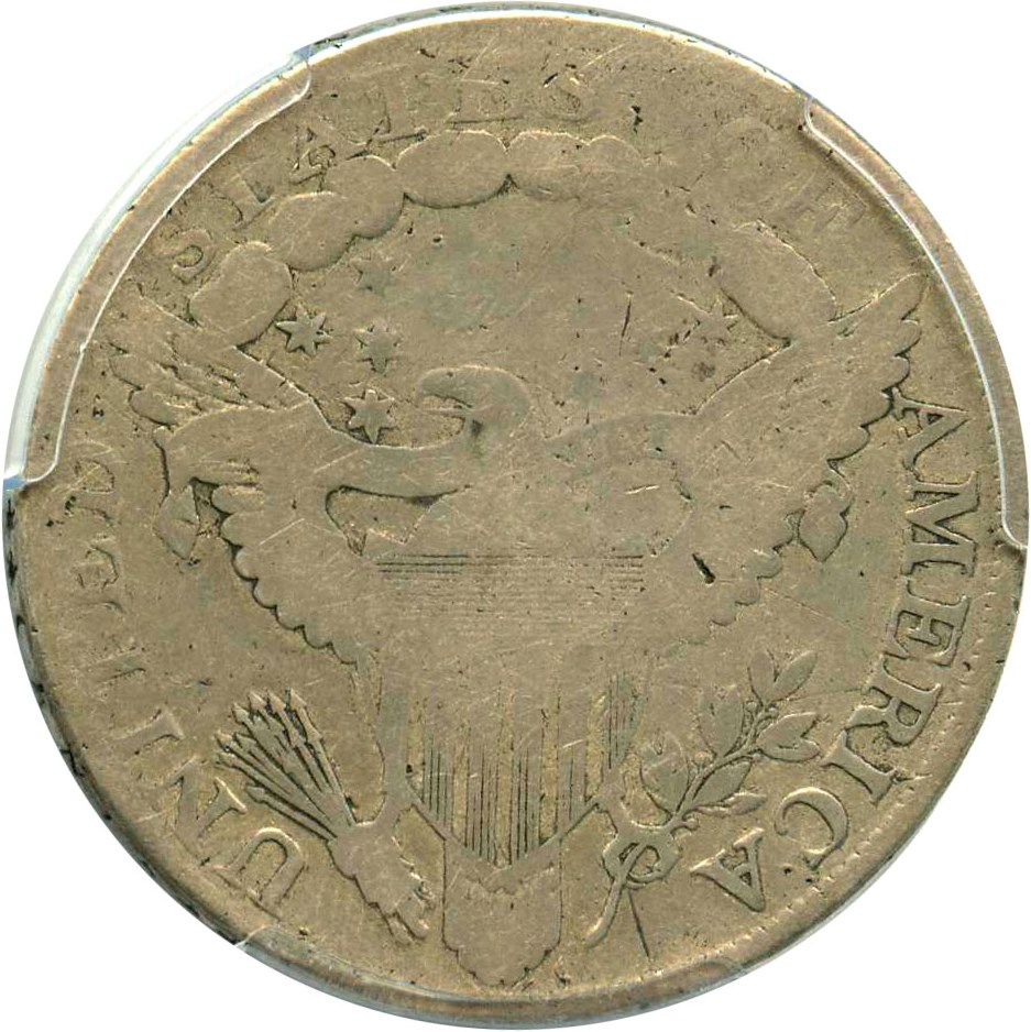 1798 $1  Large Eagle, Pointed 9 AG2 thumbnail 2
