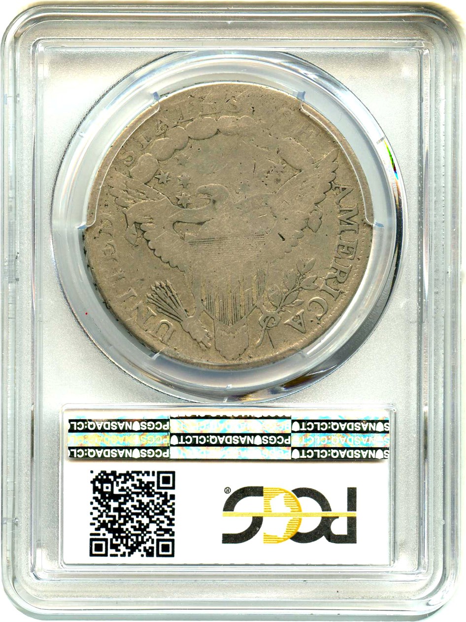 1798 $1  Large Eagle, Pointed 9 AG2 thumbnail 4