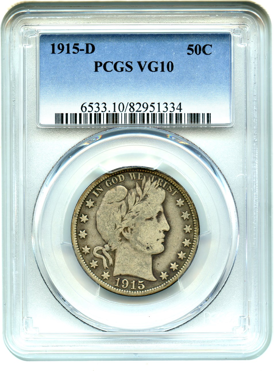 1915-D 50c VG8 thumbnail 3