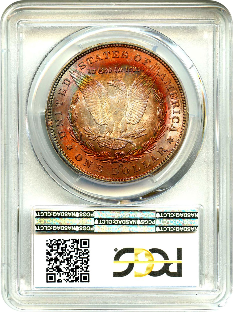 image for: 1888-O $1 PCGS MS62 (VAM-1B  Scarface)